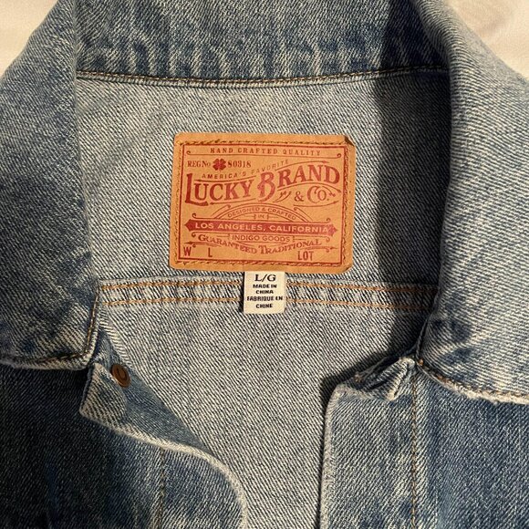 Lucky Brand Denim Jacket - Large - Picture 2 of 2